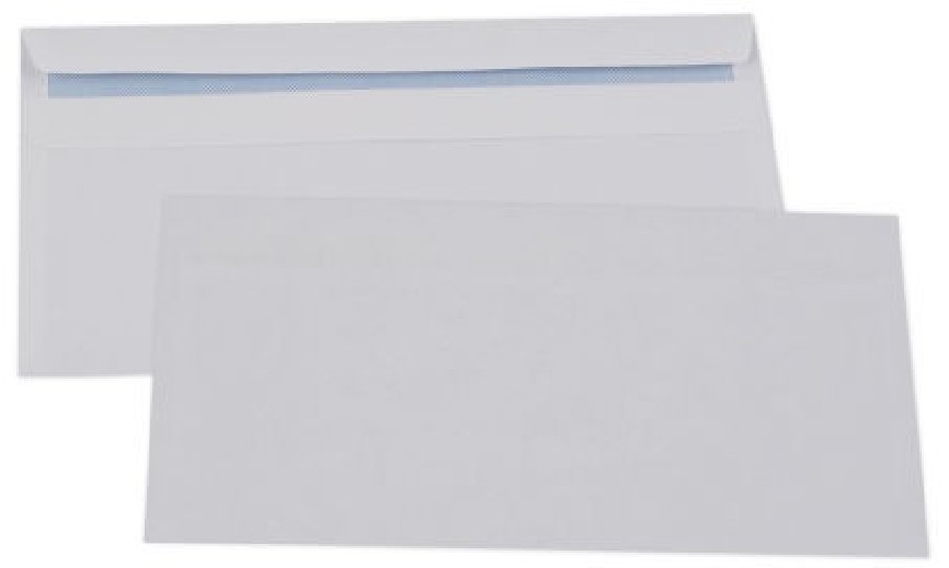 023378-Boîte de 500 enveloppes blanches DL 110x220 80...